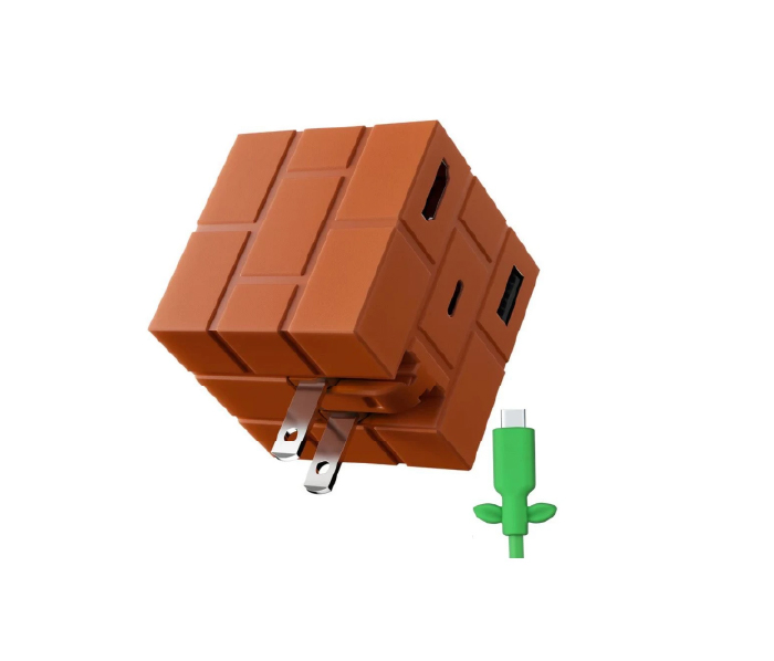 POWKONG Cube Dock 60W Universal Charging Kit - Brick
